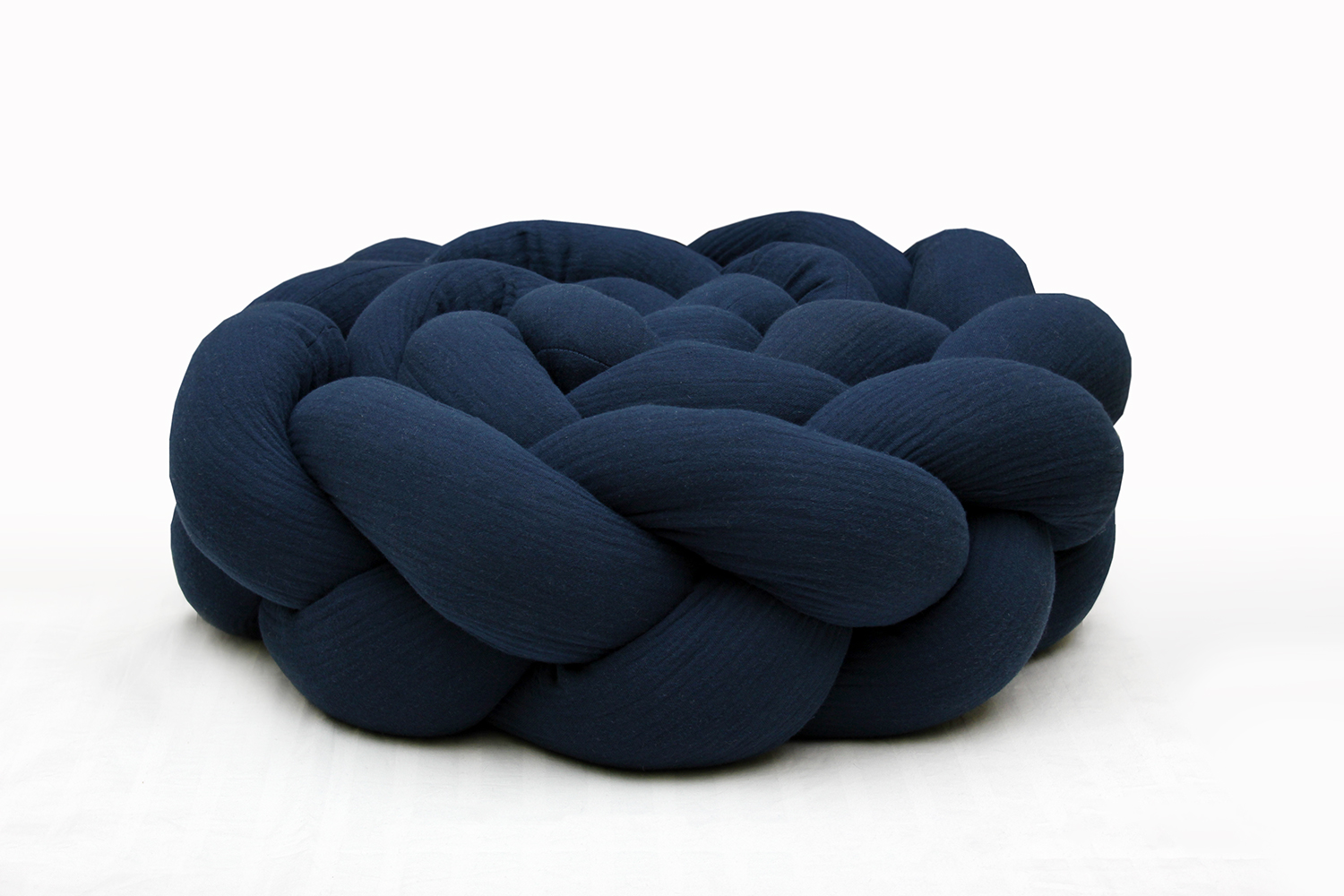Geflochtene Premium Musselin Bettschlange